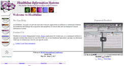 Desktop Screenshot of healthlineis.com